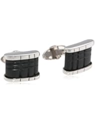 Dolan Bullock Sterling Silver Carved Agate Cuff links