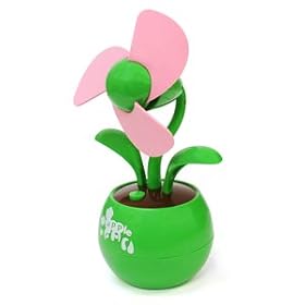 7dayshop USB / Battery Powered Green Apple Desktop Fan