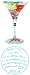 Discontinued Lolita Glassware Martini - Travel