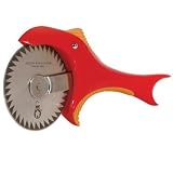 Piranha Pizza Cutter with Stainless Steel Cutting Blade