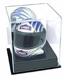 NASCAR Mini Helmet Display Case with Mirrored Back