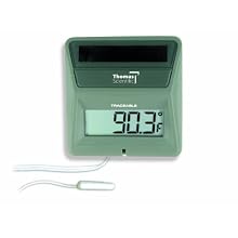 Thomas External Solar Powered Thermometer, 0 to 160 degree F