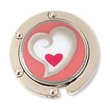 Finders Key Purse Heart in Heart 'Hang'em High' Purse Hanger