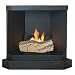 Freemont Gel Fuel Fireplace All Black