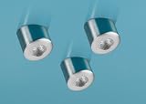 LED Leuchte LAZ 1 / Unterbauleuchte / Küchenleuchte / Küchenlampe / Leuchte, Laz 1 LED 3er Set edelstahlf.
