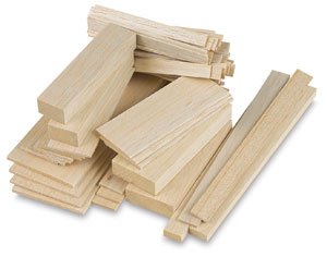 Midwest Products Genuine Balsa Wood - 1/16 times; 3 times; 36, Balsa Wood Sheets