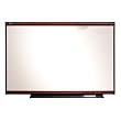 Quartet Prestige Total Erase Dry-Erase Board, 3 x 2 Feet, Mahogany Finish Frame (TE543M)