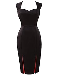 Cotton Sleeveless Cocktail Vintage Prom Dress/Party Dress/Wedding Dress 