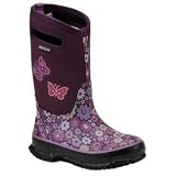 Bogs Classic High Daisy Rain Boot (Toddler/Little Kid/Big Kid),Purple,9 M US Toddler
