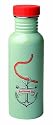 Blue Q Bottoms Up Stainless Steel Water Bottle