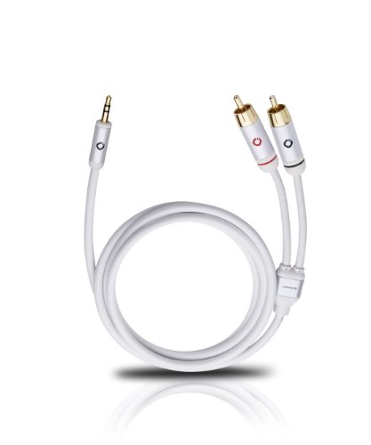 Oehlbach i-Connect Stereo Audio Kabel 5m wei&szlig;