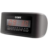 Coby CRA50 Digital AM/FM Alarm Clock Radio