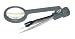 Lighted Magnifying Glass Tweezers