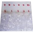 Clear Tip 550 Pcs/ Box.