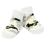 Camouflage Booties for Baby! - White