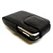 BlueHarbor Lambskin Leather Case Holster with Rotating Clip for Blackberry STORM 9500 9530