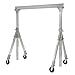 Vestil Aluminum Gantry Crane AHA-4-8-12 Adjustable Height - 4,000 lb. Capacity