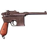 Broomhandle Mauser Replica Gun - Wooden Grips