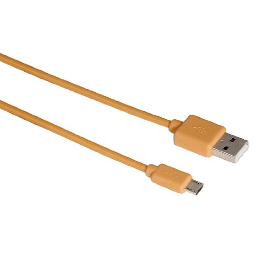 Hama USB-Datenkabel micro-USB orange Preisvergleich
