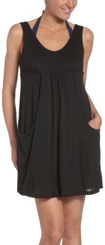 J Valdi Women's Tank Dress With Scooped Out Front Pockets