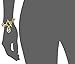 Michael Kors Gold Tone Logo Lock Link Bracelet