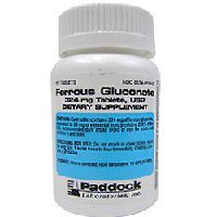 FERROUS GLUC TB 324 MG ***PAD Size: 100
