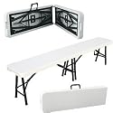 Palm Springs 6ft Folding and Portable Bench White