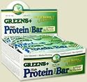 Greens+ Protein Bar (Natural) by Greens Plus (12 Bars - Case)