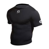 OPTIMUM Thinskin Thermo Short Sleeve , XXL, BLACK