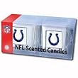 Indianapolis Colts 2 pack of 2"x2" Candle Sets - NFL Football Fan Shop Sports Team Merchandise