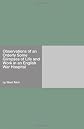 Observations of an Orderly Some Glimpses of Life and Work in an English War Hospital
