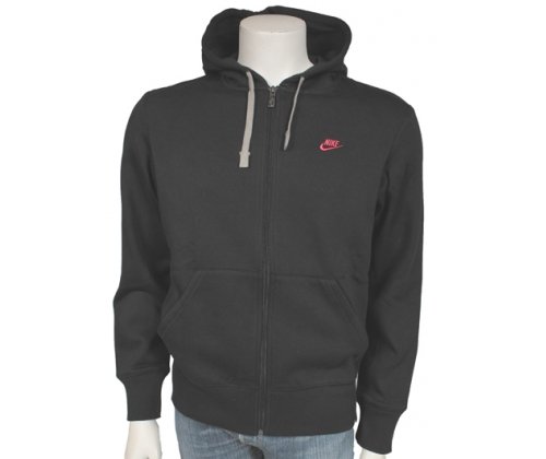 Nike Herren Black Hoodys Kapuzenjacke schwarz Sweatjacke Gr.: L