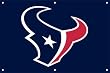 Houston Texans Indoor/Outdoor Fan Banner 3 ft x 2 ft NFL Football Fan Shop Sports Team Merchandise