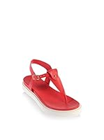 Simoty Sandalias planas (Rojo)