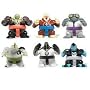 Ben 10 Sumo Slammer Battle Set 1: Heatblast, Ripjaws, Upgrade, XLR8, Greymatter, Vilgax