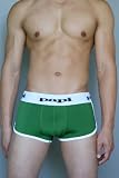 Papi Cool Jersey Gym Short Brief for Men - Green