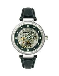 Kenneth Cole New York Leather - Black Womens watch #KC2556