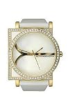 BCBG Connoisseur Soleil Pave Stones White Mother-of-Pearl Dial Women's Watch #BCBG6244