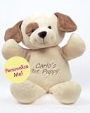 20 Personalized Dog Stuffed Animal - Custom Embroidered with Name, Date or Phrase of your choice
