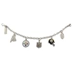 Pittsburgh Steelers Charm Bracelet