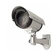 Outdoor Fake Dummy Security Camera with Blinking Light