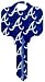 Atlanta Braves Kwikset KW1 House Key