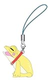 おさんぽカエル ストラップ クリアイエロー