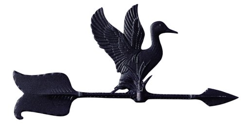Buy Black 24″ Duck Accent Weathervane