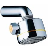 Hansgrohe 27470 Chrome/Gold Aktiva Showerhead with Arm