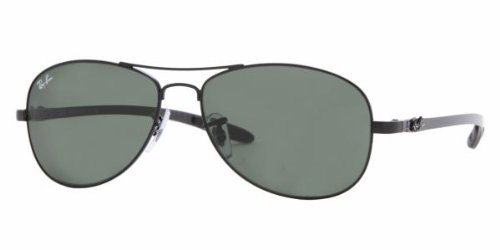 Ray-Ban RB8301 002 Black W Carbon Fiber Temp Sunglasses product image