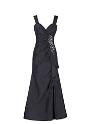 Backless Beaded Mother-of-the-Bride Dress 