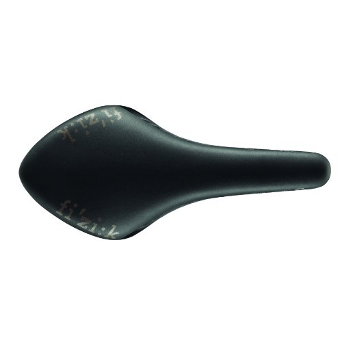 Fizik Arione CX Braided Wing Flex Road Bicycle Saddle (White with Fading Grey Wings)