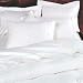 MARRIKAS 300TC Egyptian Cotton QUEEN WHITE STRIPE Duvet Cover Set Image