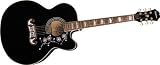 Epiphone EJ-200CE Acoustic-Electric Guitar, Shadow Preamp, Black